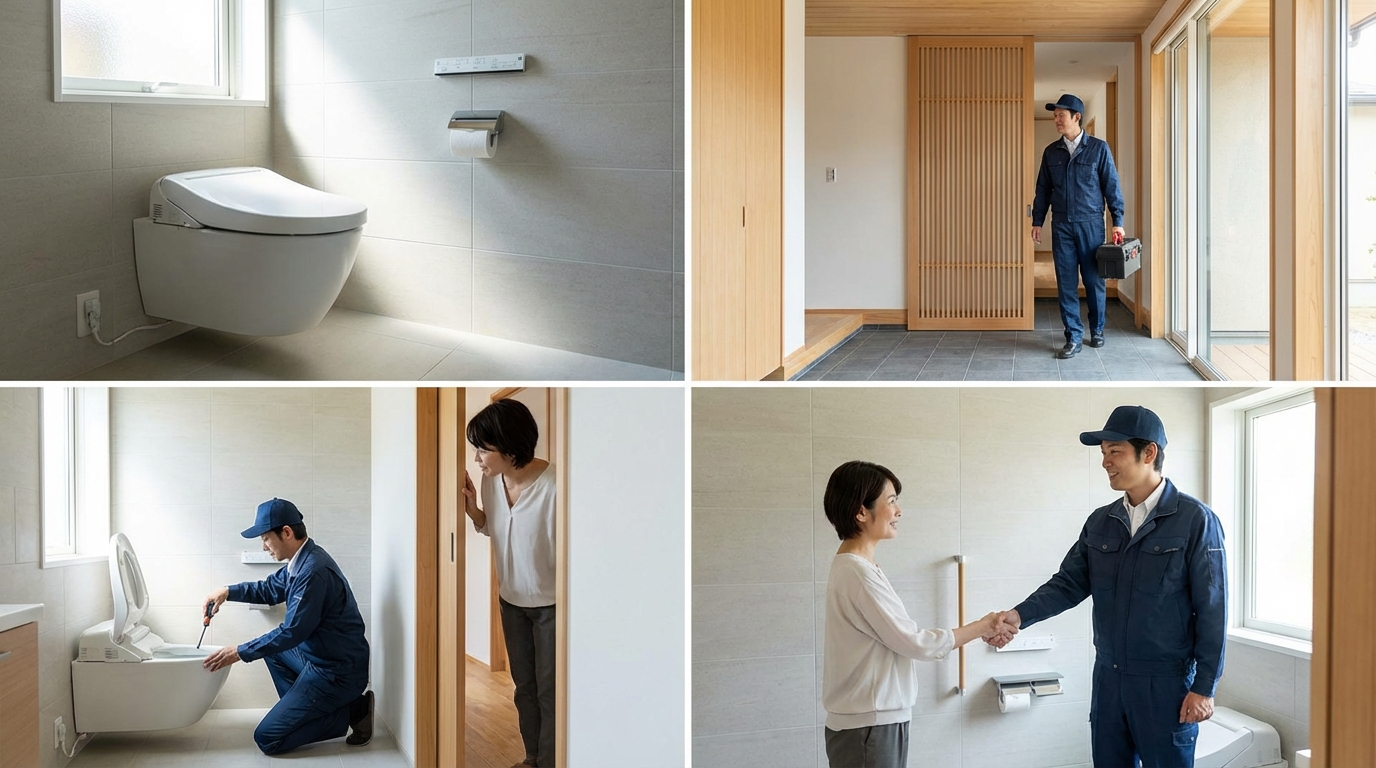 ご依頼から修理完了までの流れに関する画像