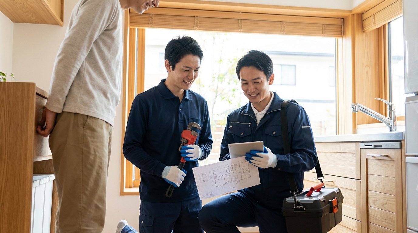 水道局指定工事店とはに関する画像