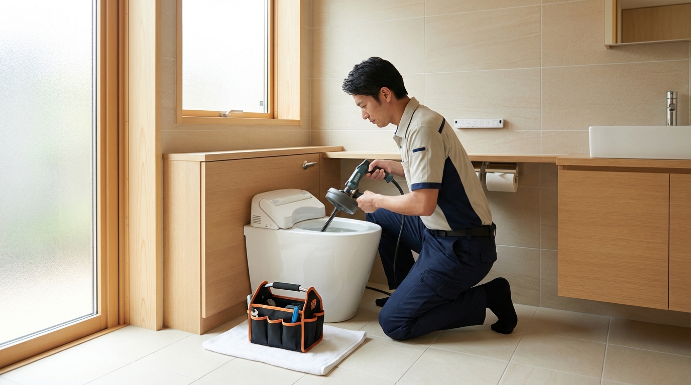 竹富町でのトイレつまり修理修理料金に関する画像