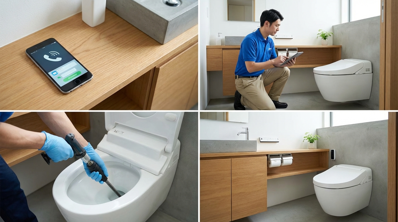 ご依頼から修理完了までの流れに関する画像