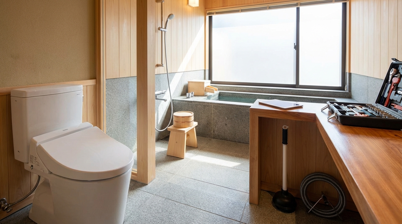 宜野湾市でのトイレつまり修理修理料金に関する画像