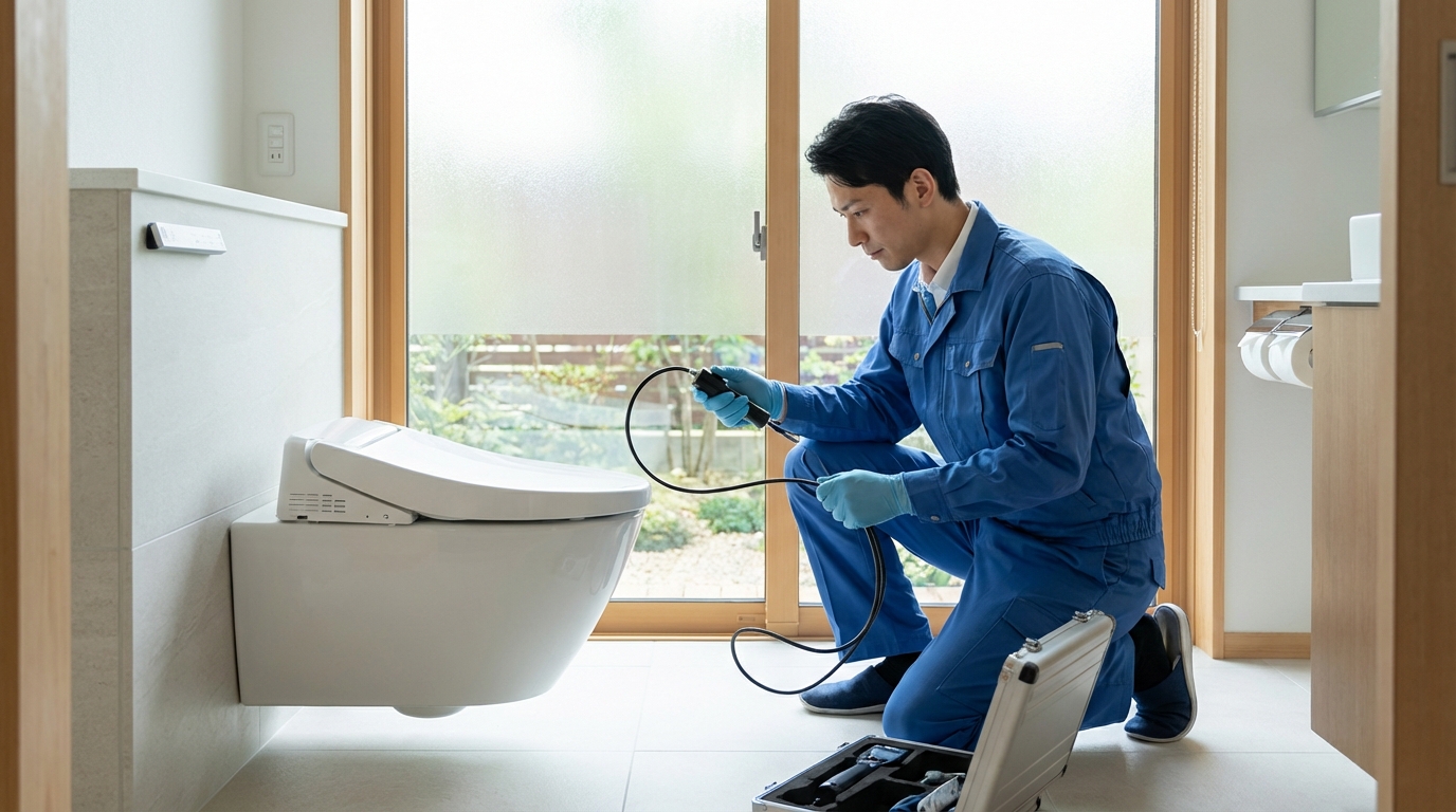 八重瀬町でのトイレつまり修理修理料金に関する画像