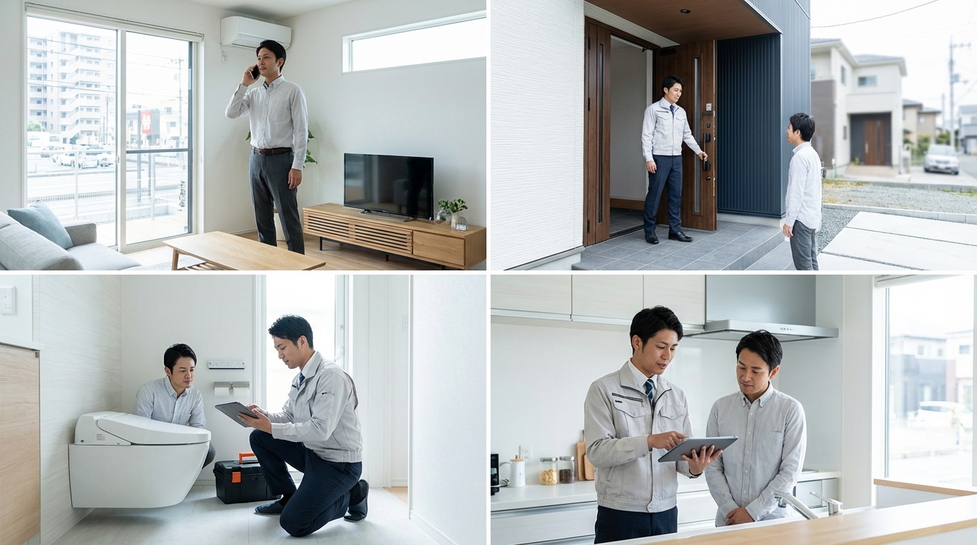 ご依頼から修理完了までの流れに関する画像