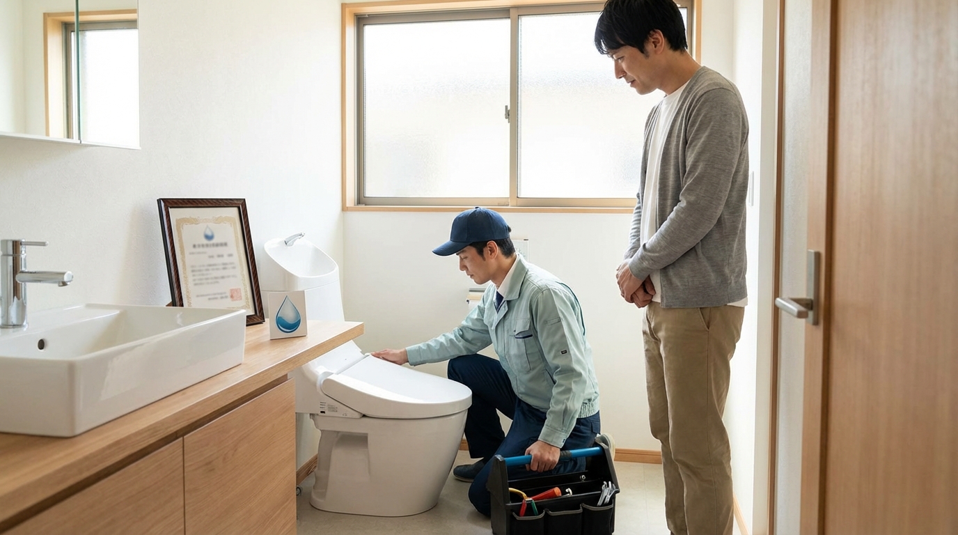 水道局指定工事店とはに関する画像