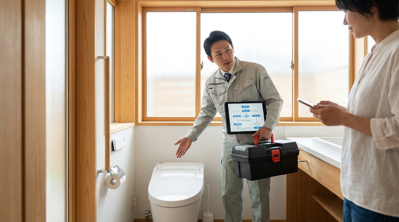 ご依頼から修理完了までの流れに関する画像