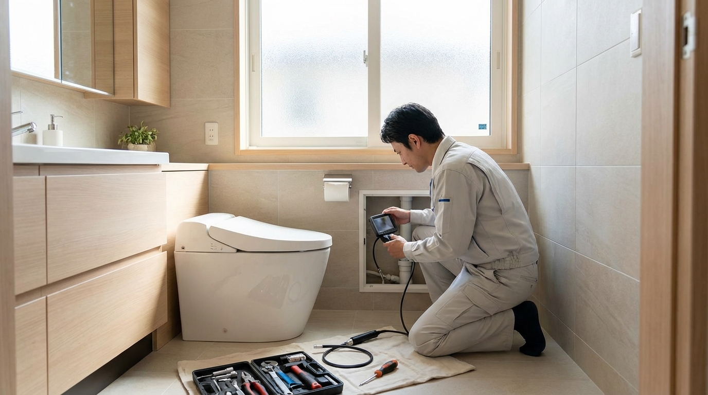 高萩市の住宅事情とトイレつまり修理トラブルの関係に関する画像