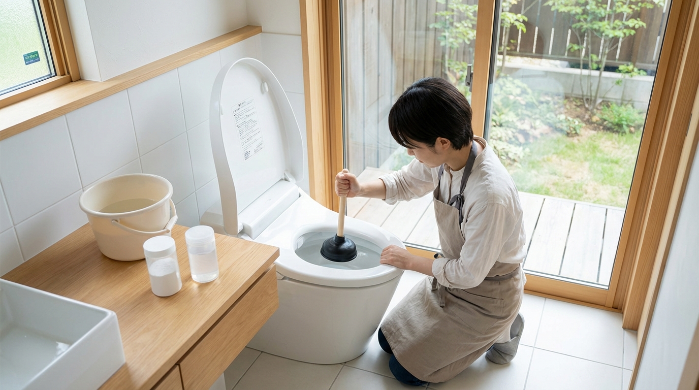 自分で試せる応急処置(修理到着までの間に)に関する画像