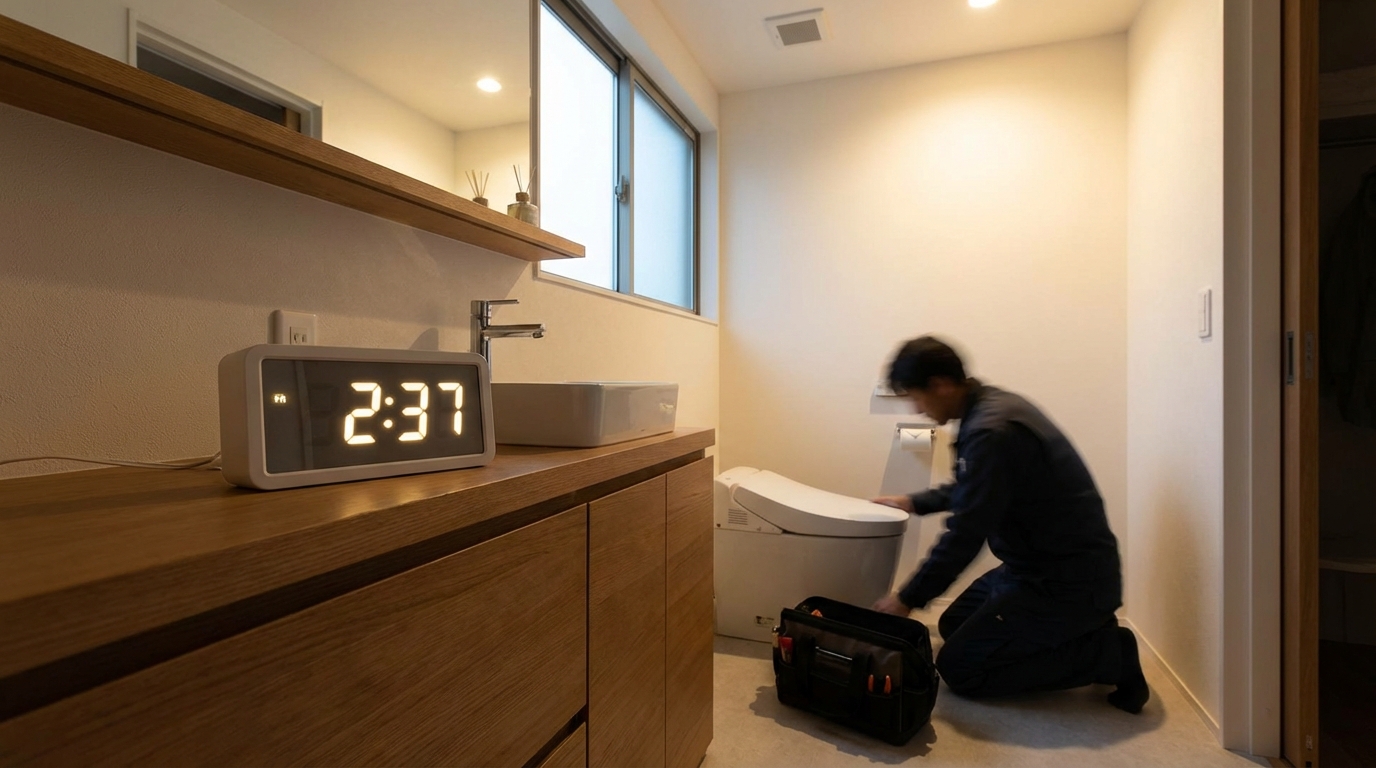 深夜・早朝・休日の緊急対応についてに関する画像