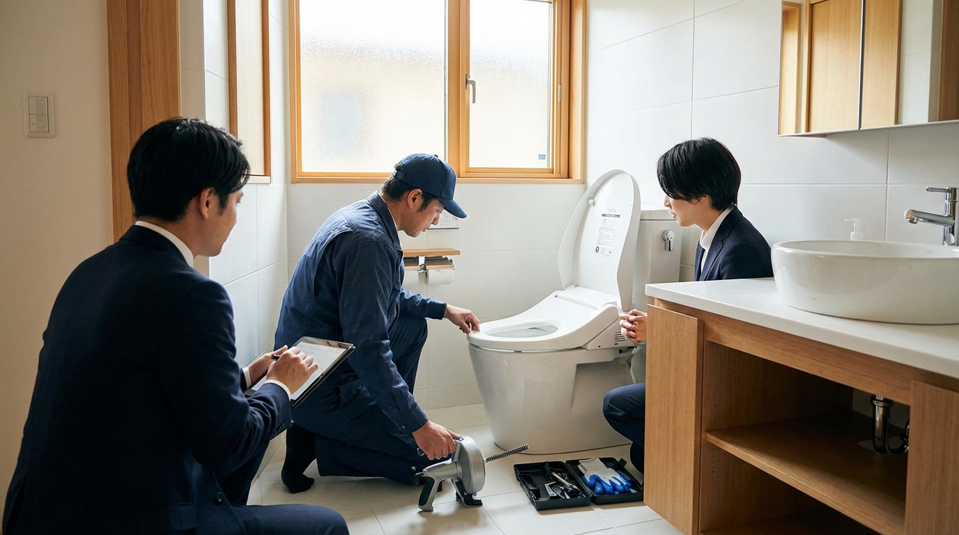 城里町でのトイレつまり修理修理料金に関する画像