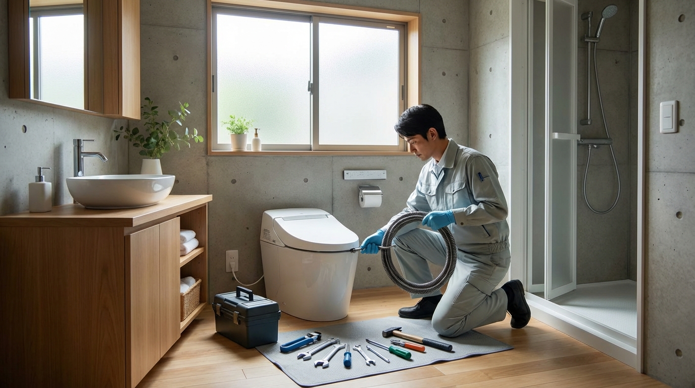 稲敷市でのトイレつまり修理修理料金に関する画像