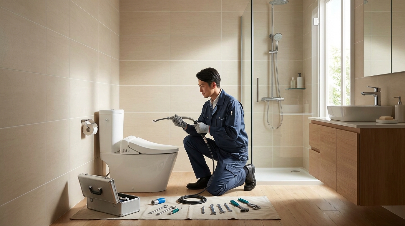 鹿嶋市でのトイレつまり修理修理料金に関する画像