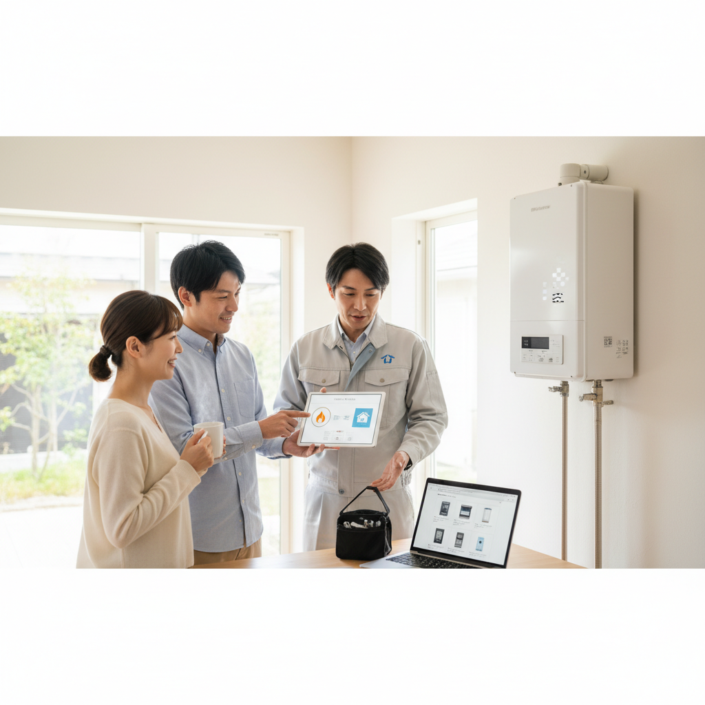 給湯器を交換する時どこに頼めばいいですか？大手・地元業者の比較に関する画像