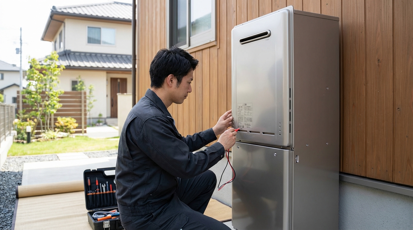 給湯器 故障 修理か交換か？プロが教える見極めポイントに関する画像
