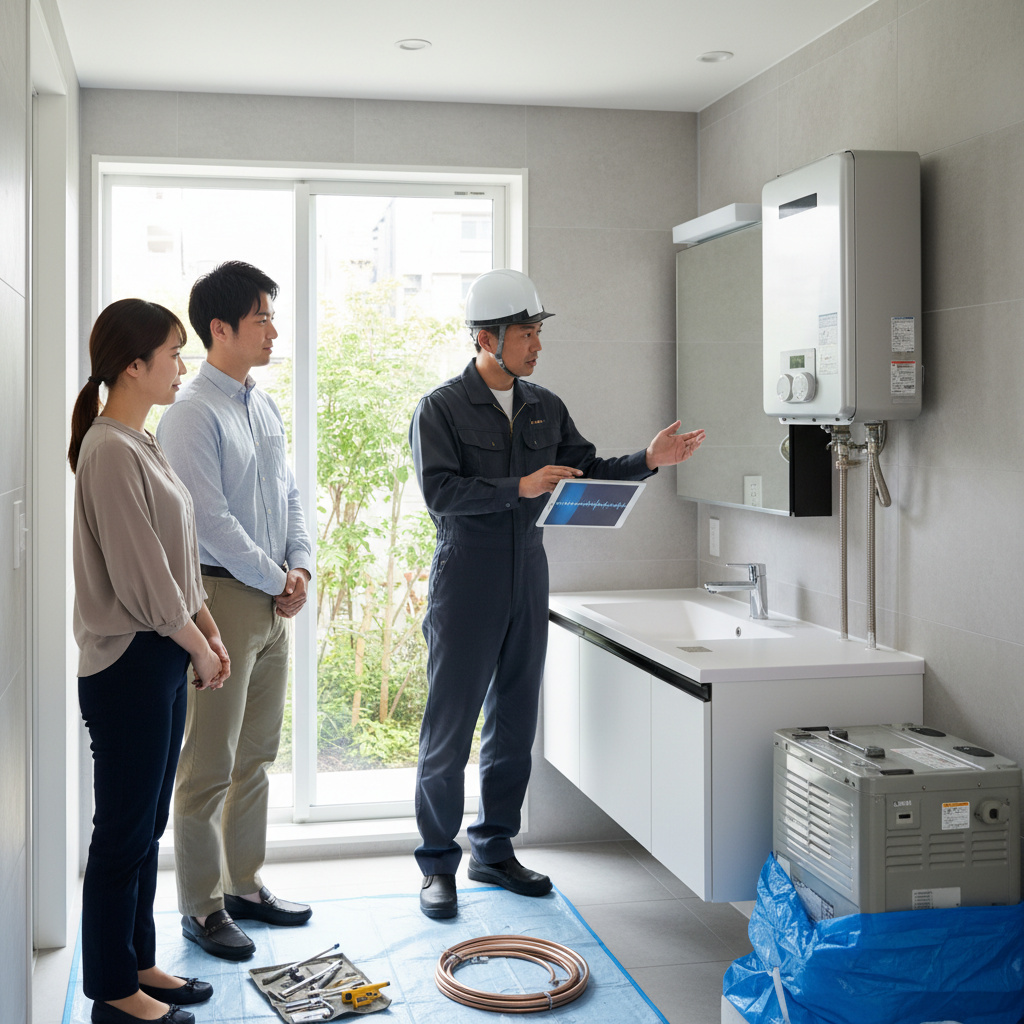 給湯器交換の平均費用はいくらですか？に関する画像