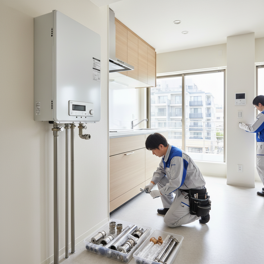 給湯器交換の平均費用はいくらですか？に関する画像