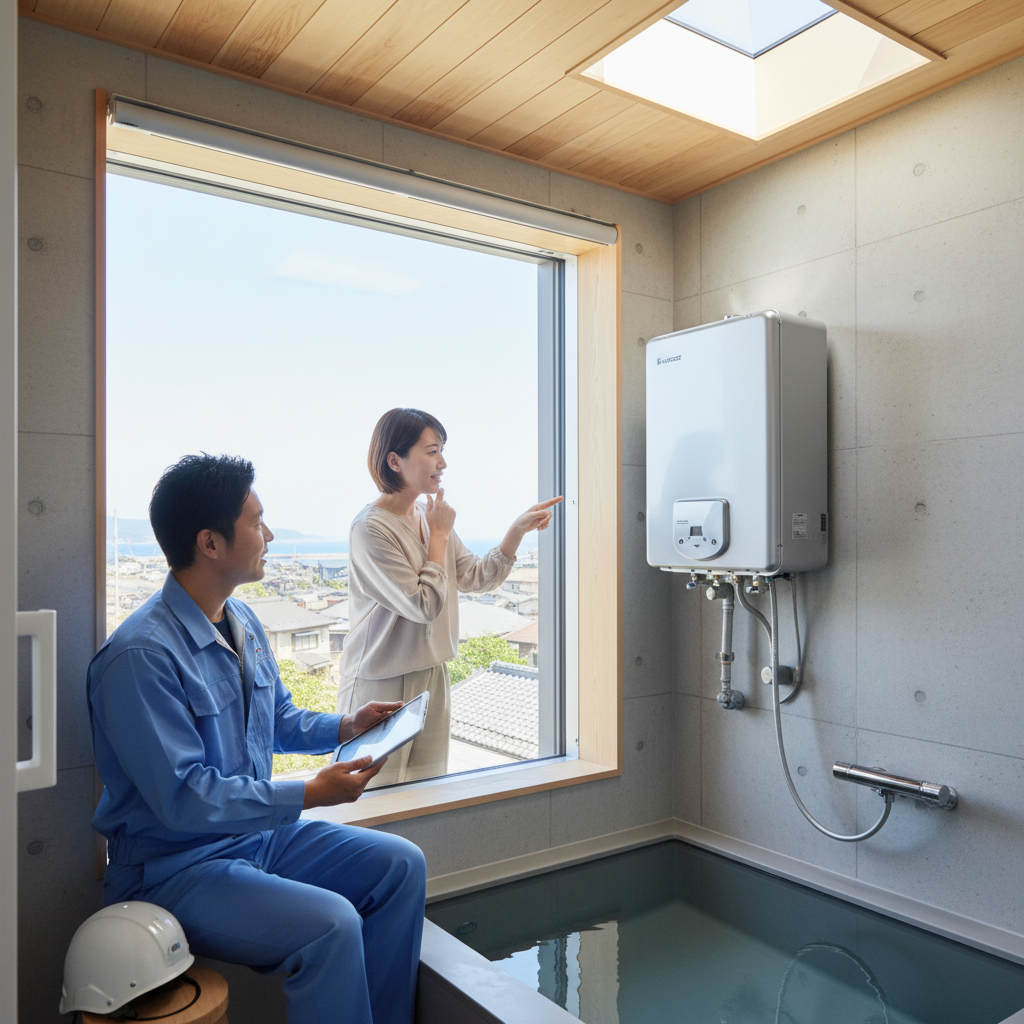 山武市での給湯器交換を成功させるための重要ポイントに関する画像