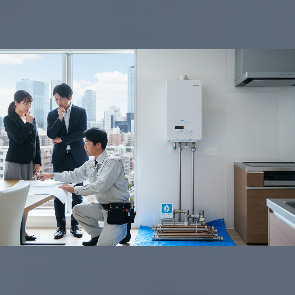 渋谷区の給湯器交換費用の相場【号数・タイプ別】に関する画像