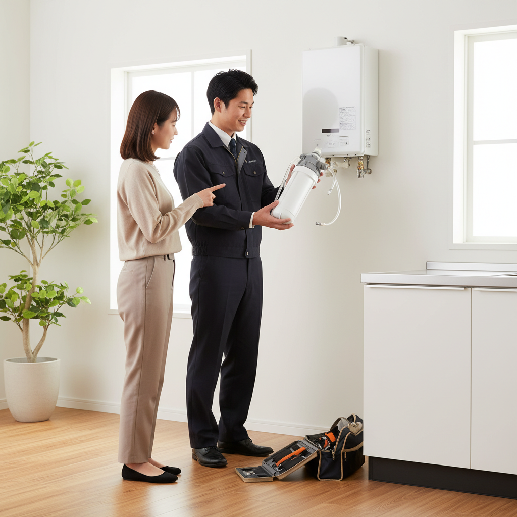 給湯器 中 和 器交換 どこに 頼むに関する画像