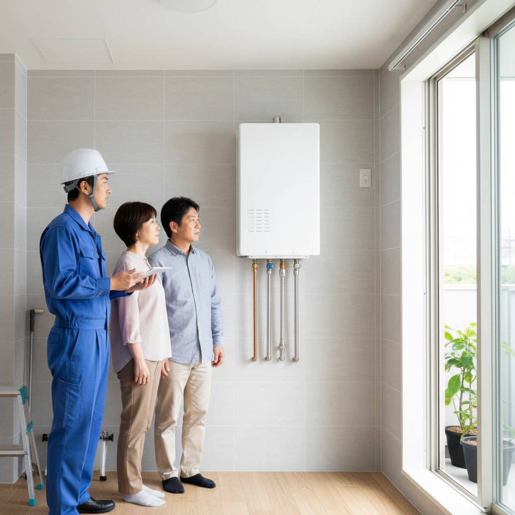 給湯器交換の平均費用はいくらですか？に関する画像