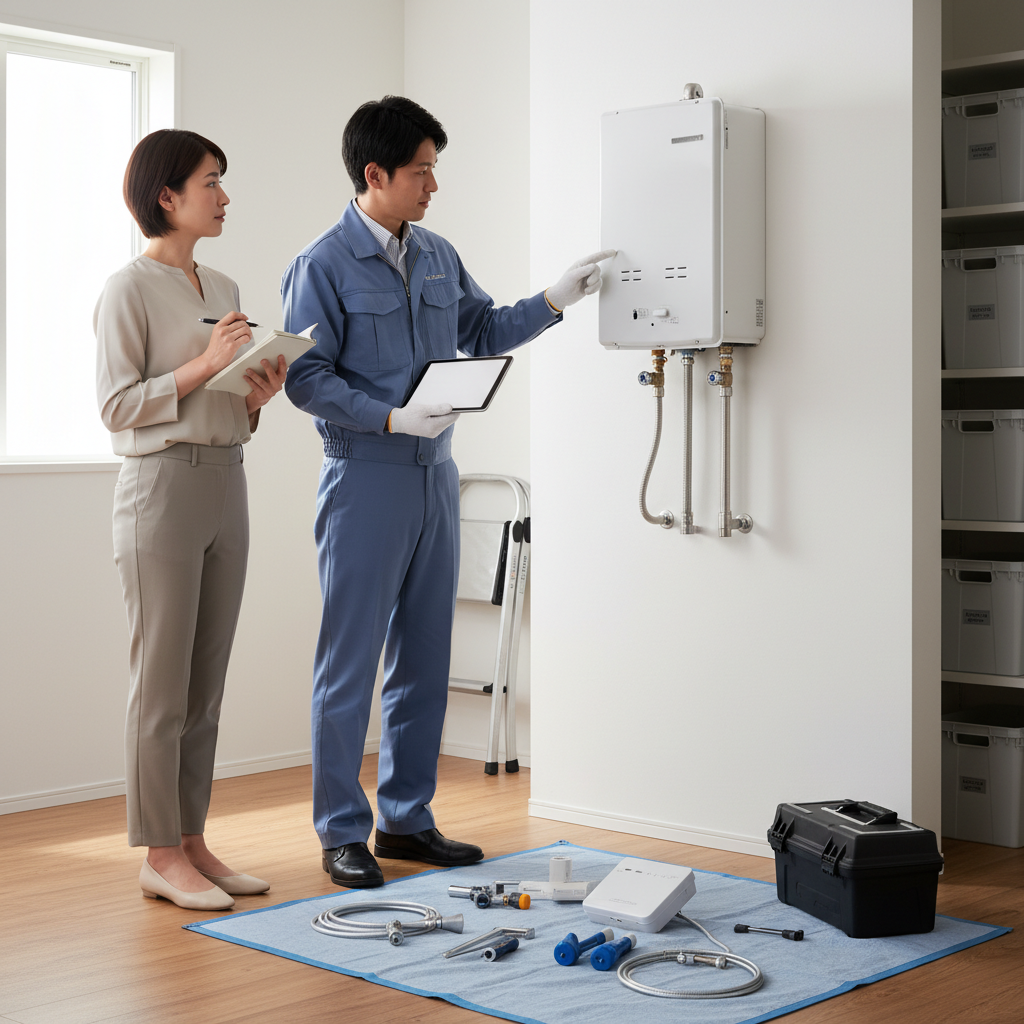 給湯器の交換はどこに頼めばいいですか？に関する画像