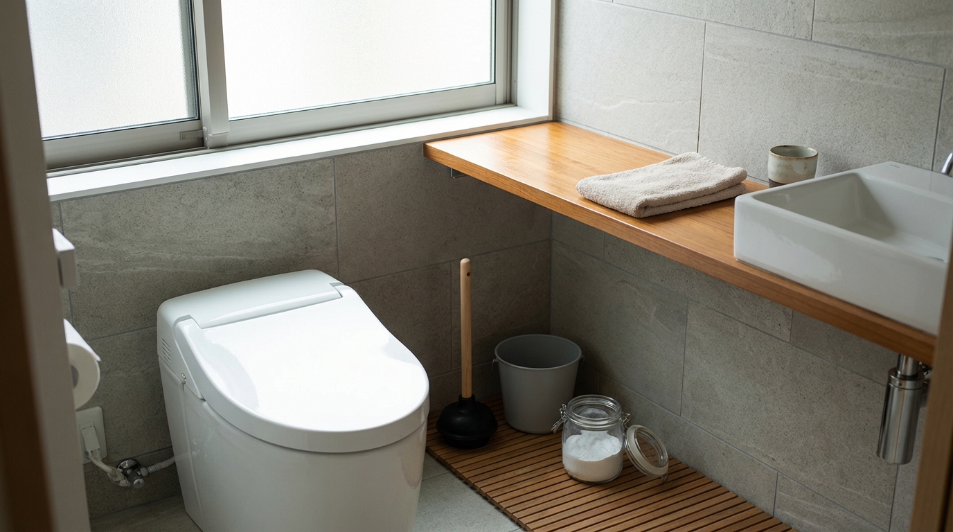 自分でできるトイレつまりの解消方法とは？に関する画像