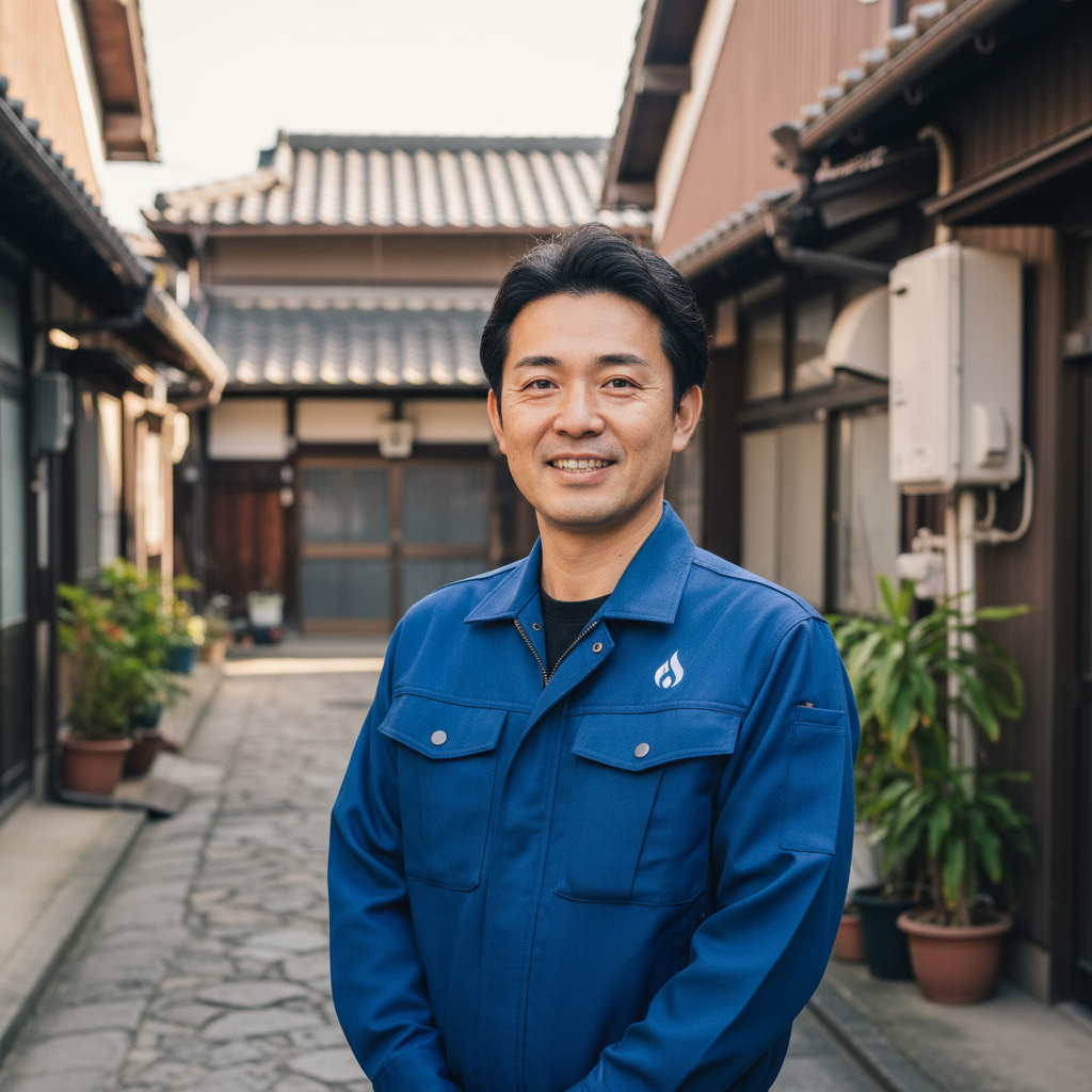 板橋の給湯器・ボイラー専門の職人