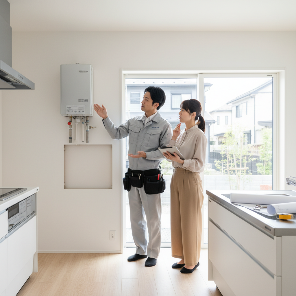 給湯器の交換費用は平均していくらですか？に関する画像