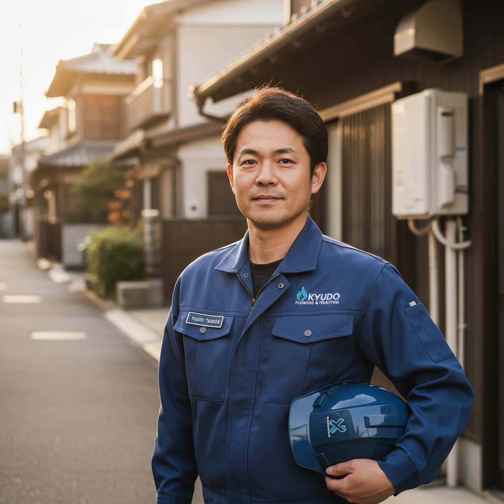練馬の給湯器・ボイラー専門の職人