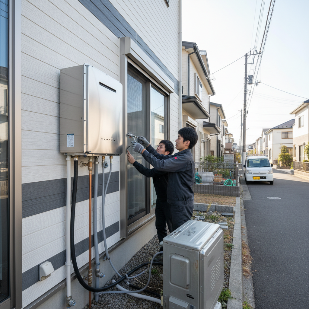 給湯器交換の平均費用はいくらですか？に関する画像