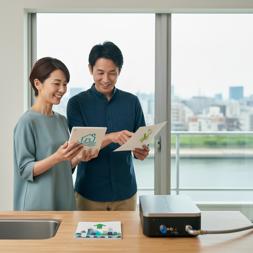 足立区給湯器補助金の活用と申請のポイントに関する画像