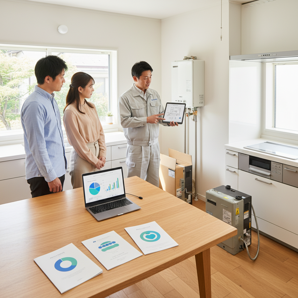 給湯器の交換はどこに頼めばいいですか？給湯器交換業者の比較に関する画像