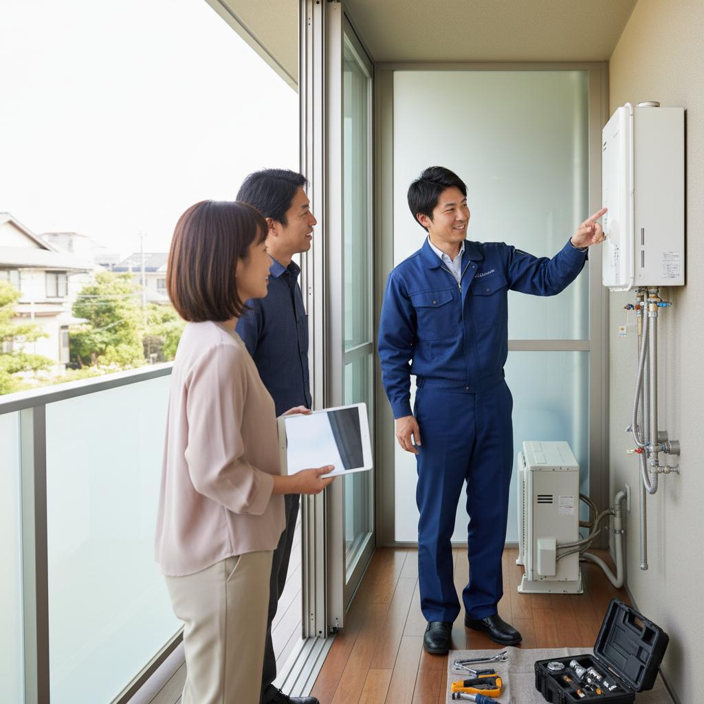 給湯器の交換はどこに頼めばいいですか？に関する画像