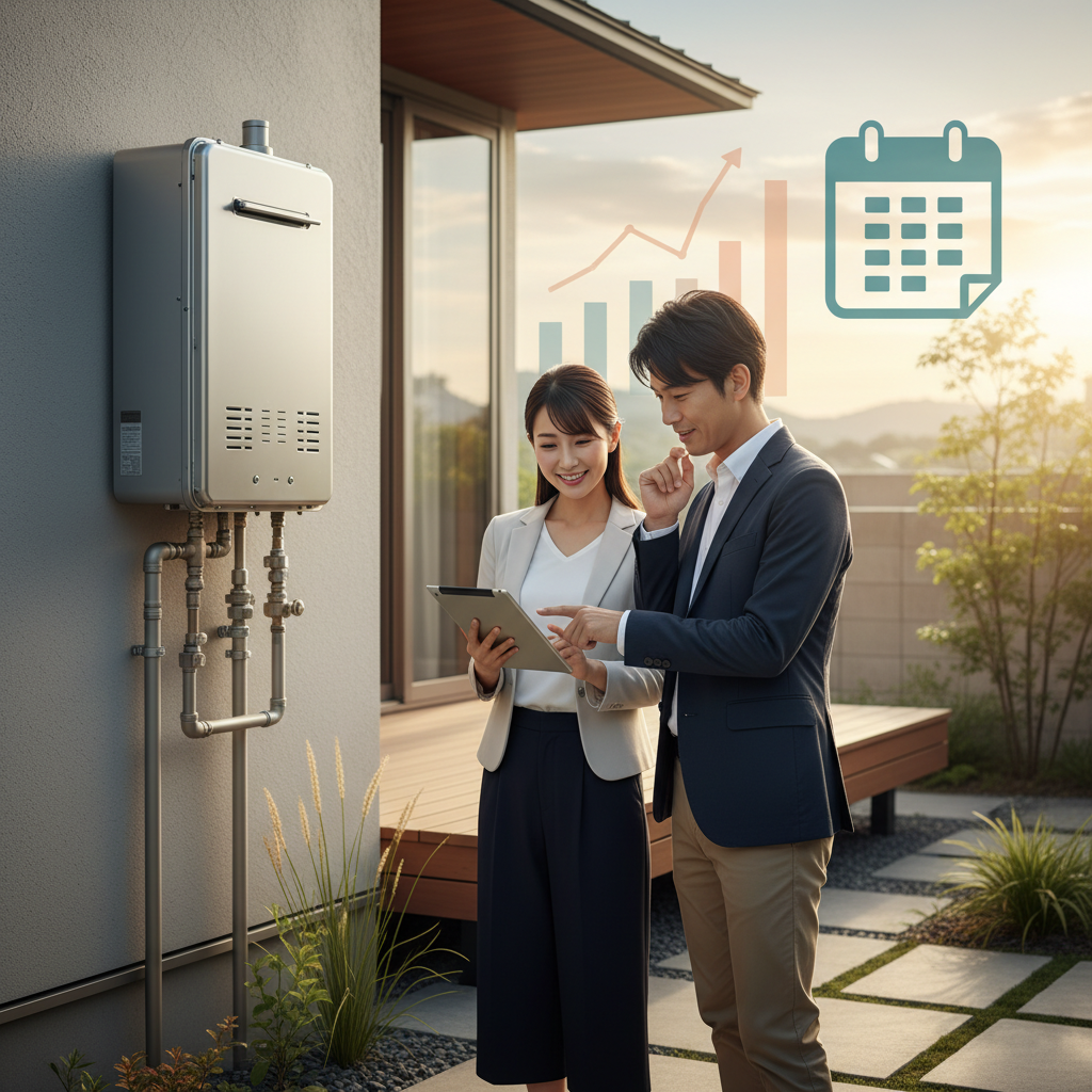 ガス給湯器の補助金は2025年までありますか？に関する画像