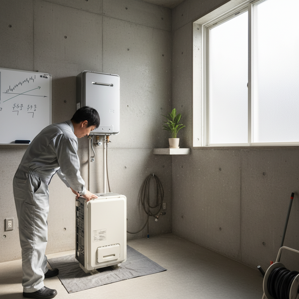 給湯器交換の平均費用はいくらですか？に関する画像