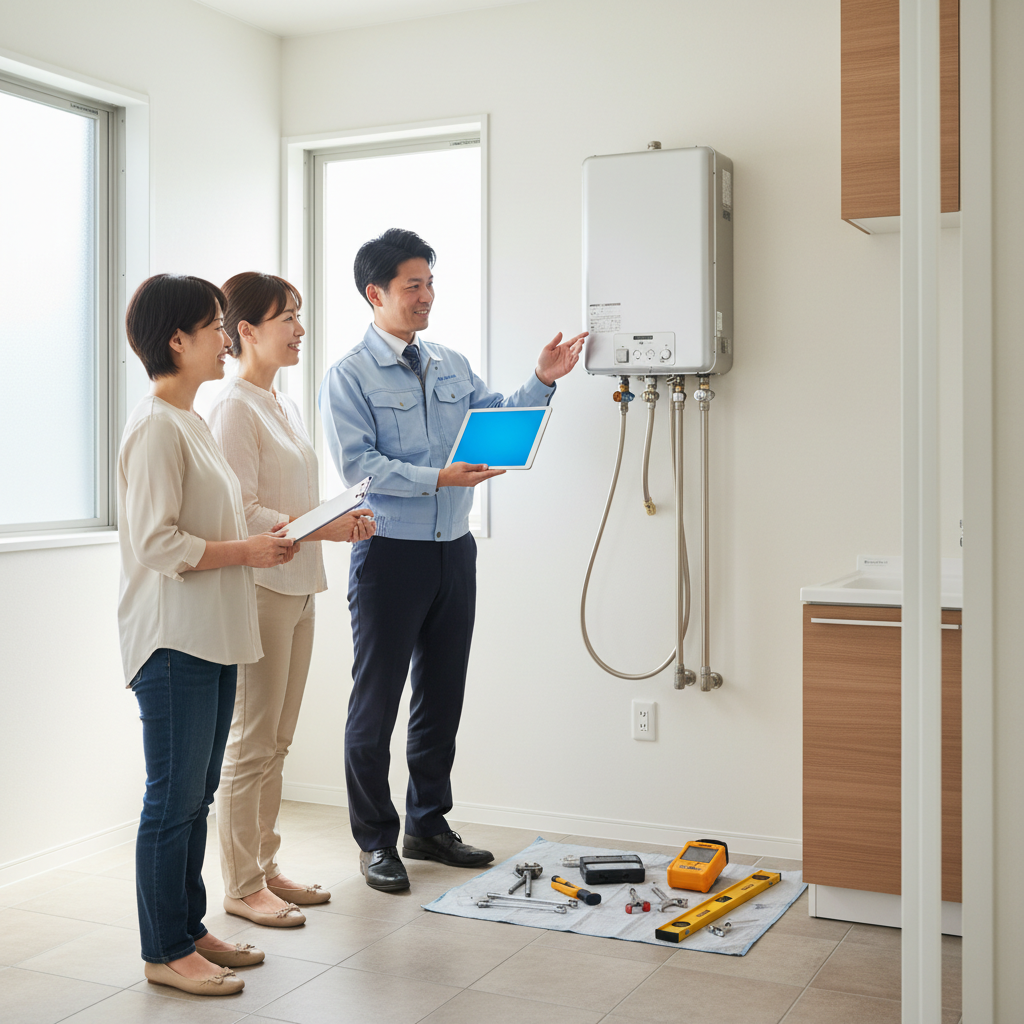 給湯器の交換はどこに頼めばいいですか？に関する画像