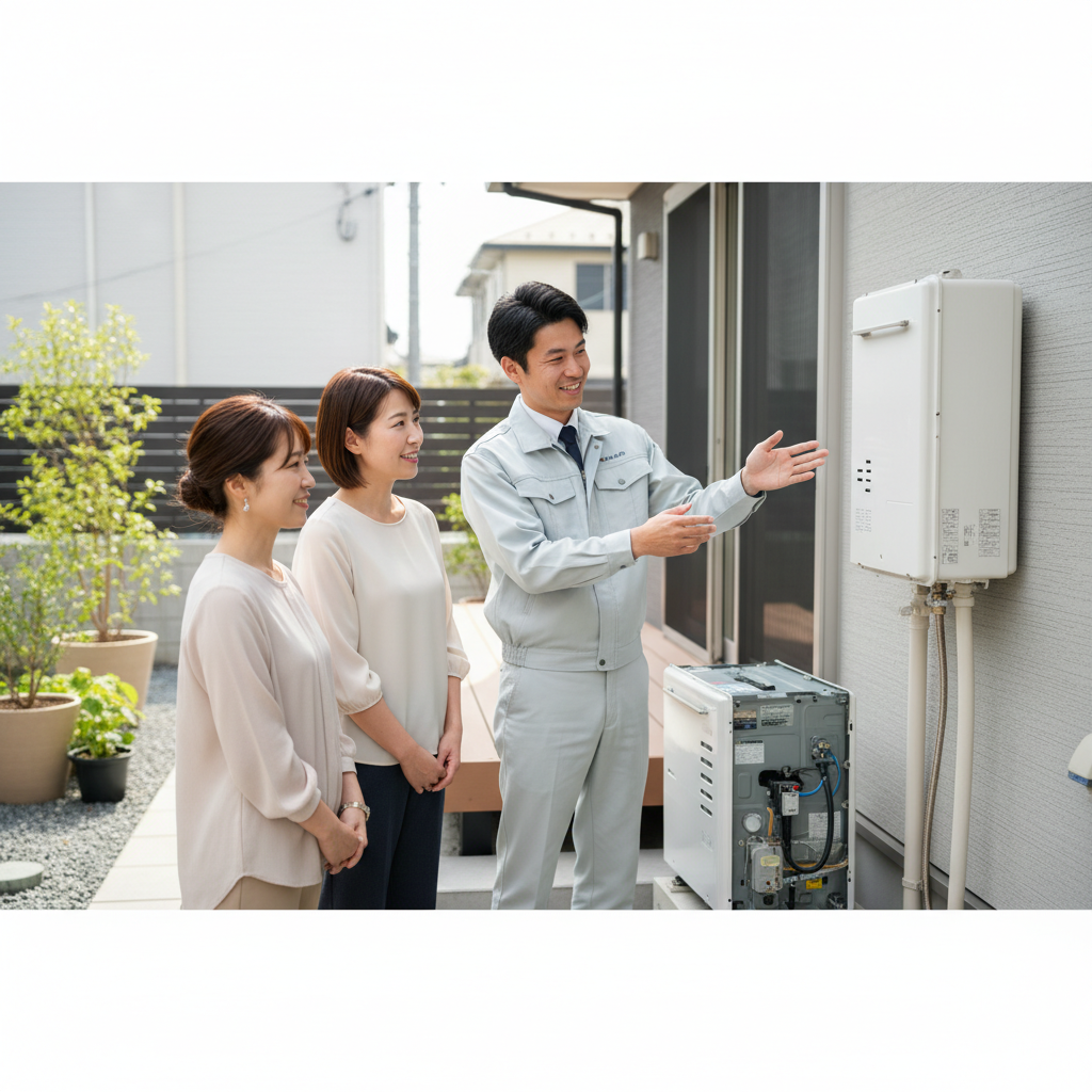 給湯器の交換はどこに頼めばいいですか？に関する画像