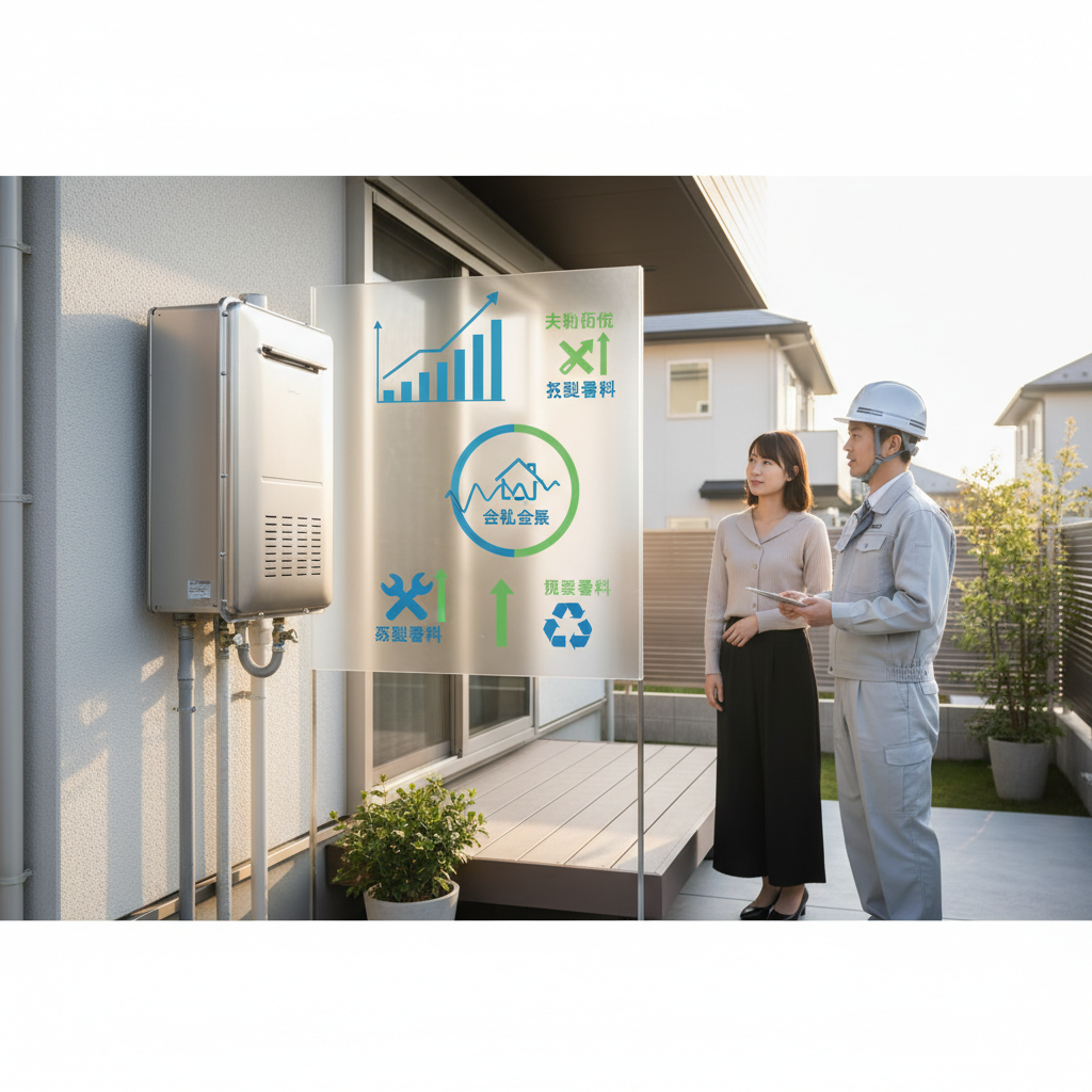 給湯器交換の平均費用はいくらですか？に関する画像