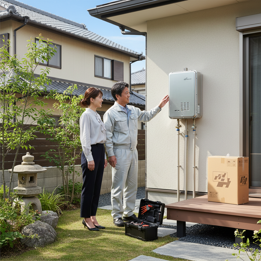 給湯器の交換はどこに頼めばいいですか？に関する画像