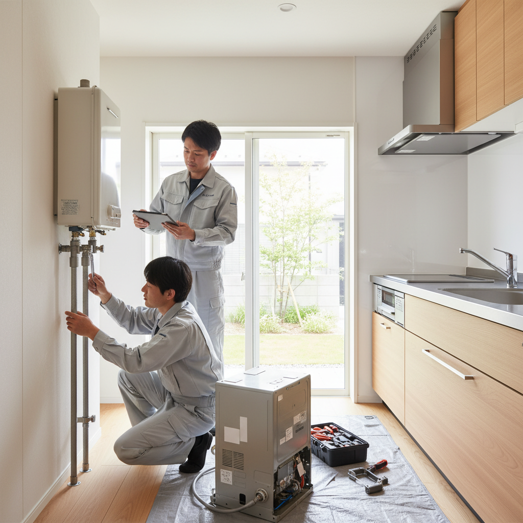 調布市での給湯器交換費用相場と内訳に関する画像