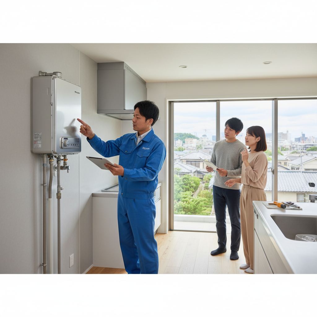 調布市で給湯器交換を成功させるためのポイントに関する画像