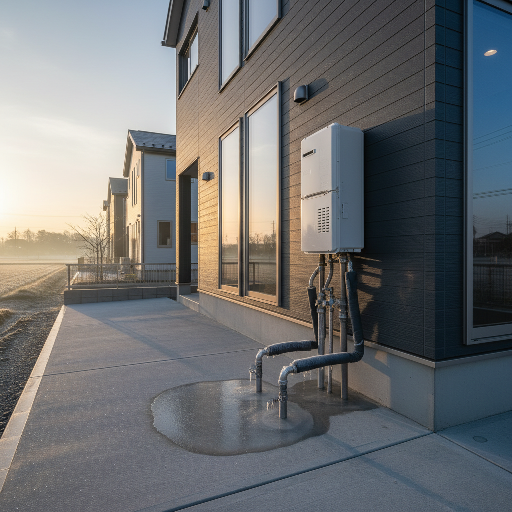 小平市の気候特性と給湯器トラブルの傾向に関する画像