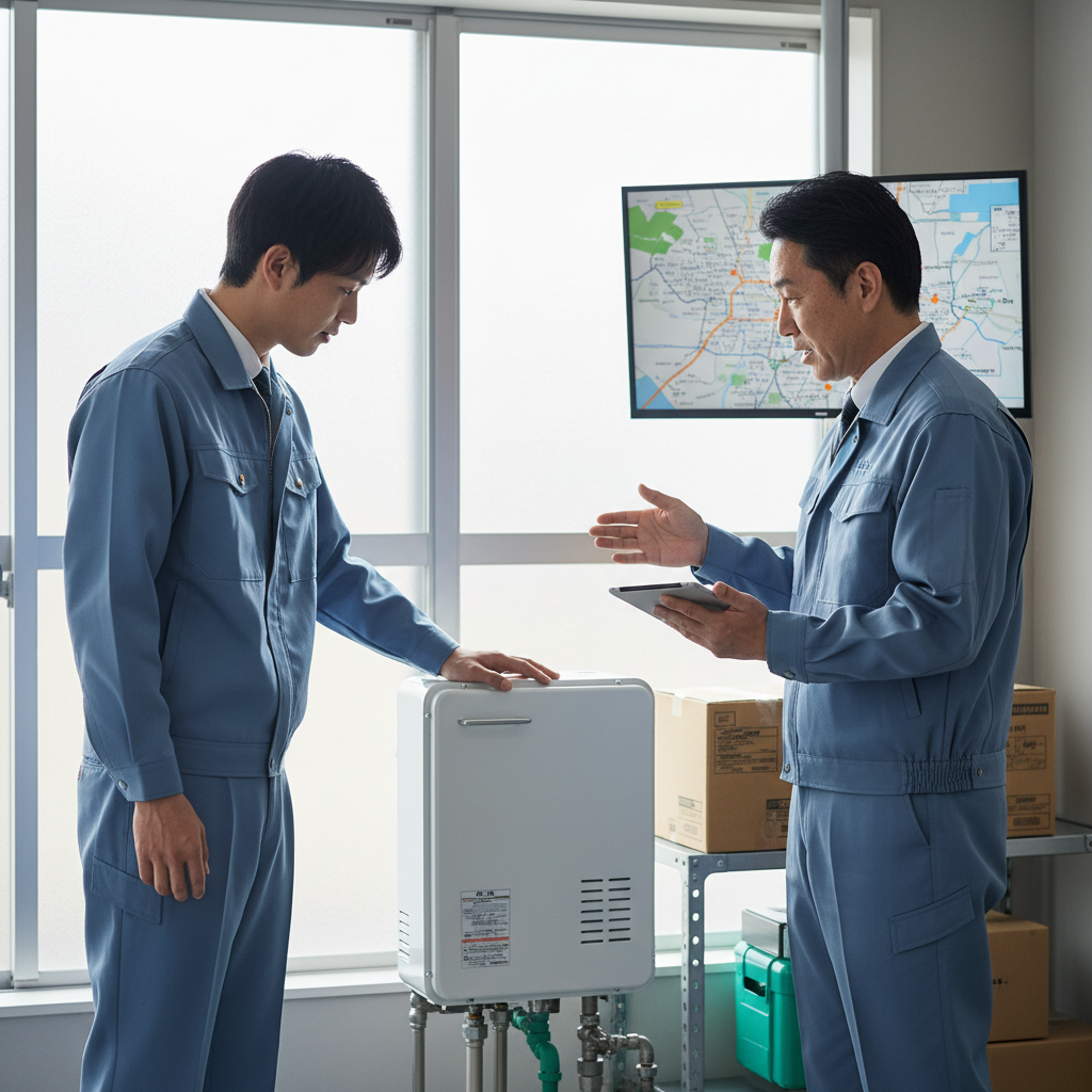 府中市など近隣エリアでの給湯器交換事情との比較に関する画像