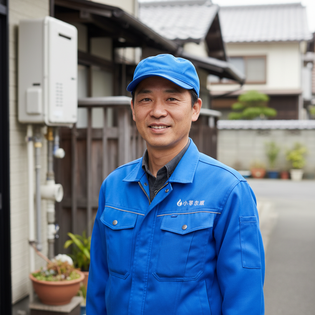 東村山の給湯器・ボイラー専門の職人