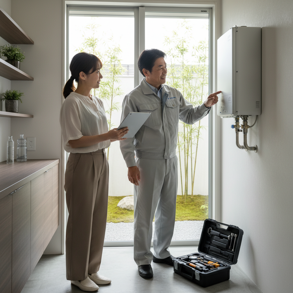 給湯器の交換はどこに頼めばいいですか？に関する画像