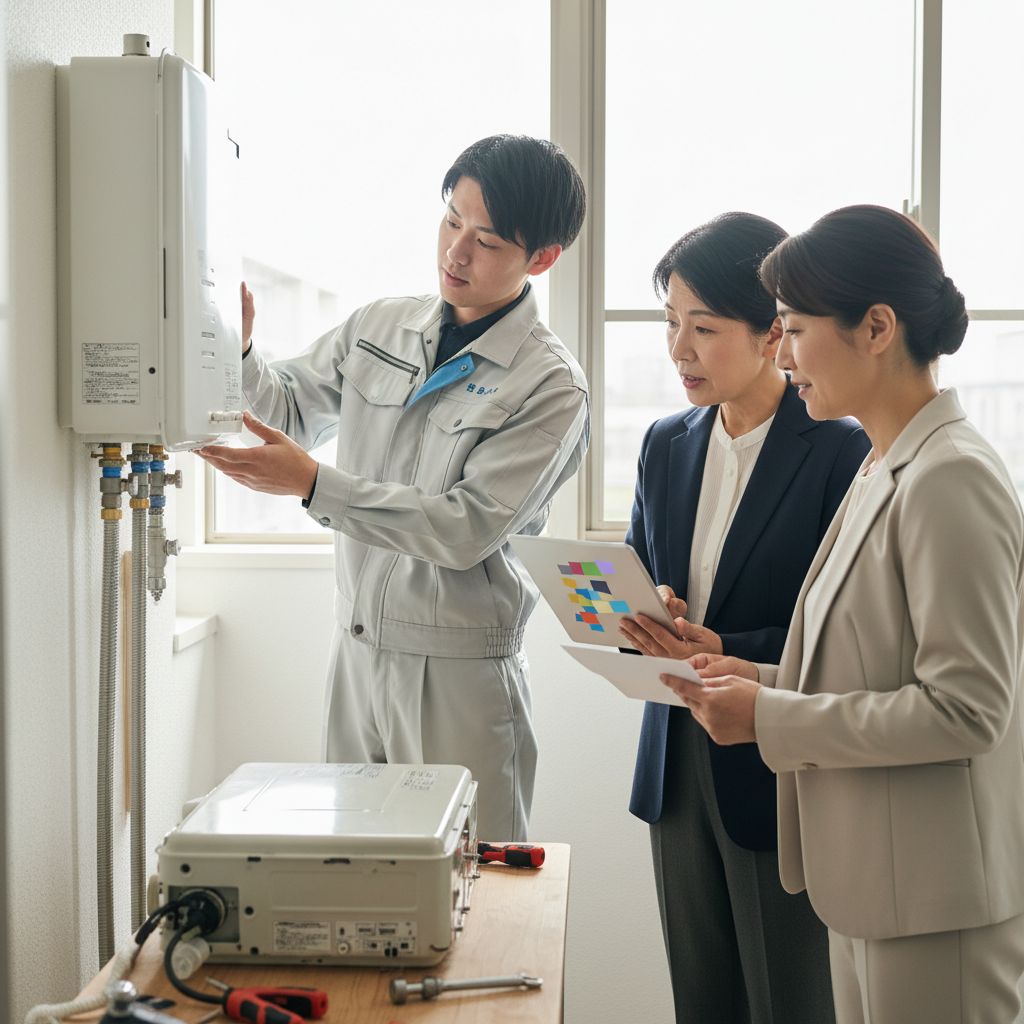 給湯器交換の平均費用はいくらですか？に関する画像