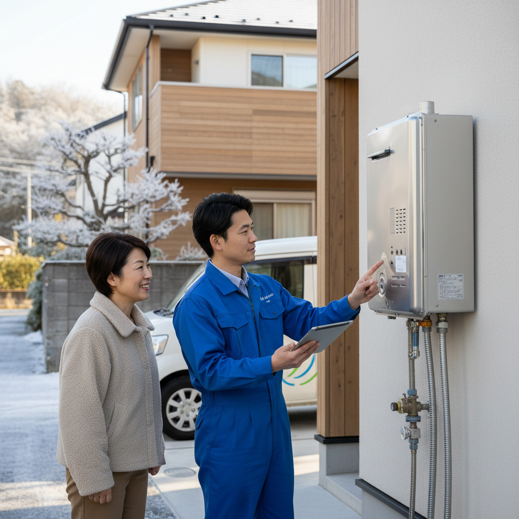 東村山市での給湯器交換まとめに関する画像