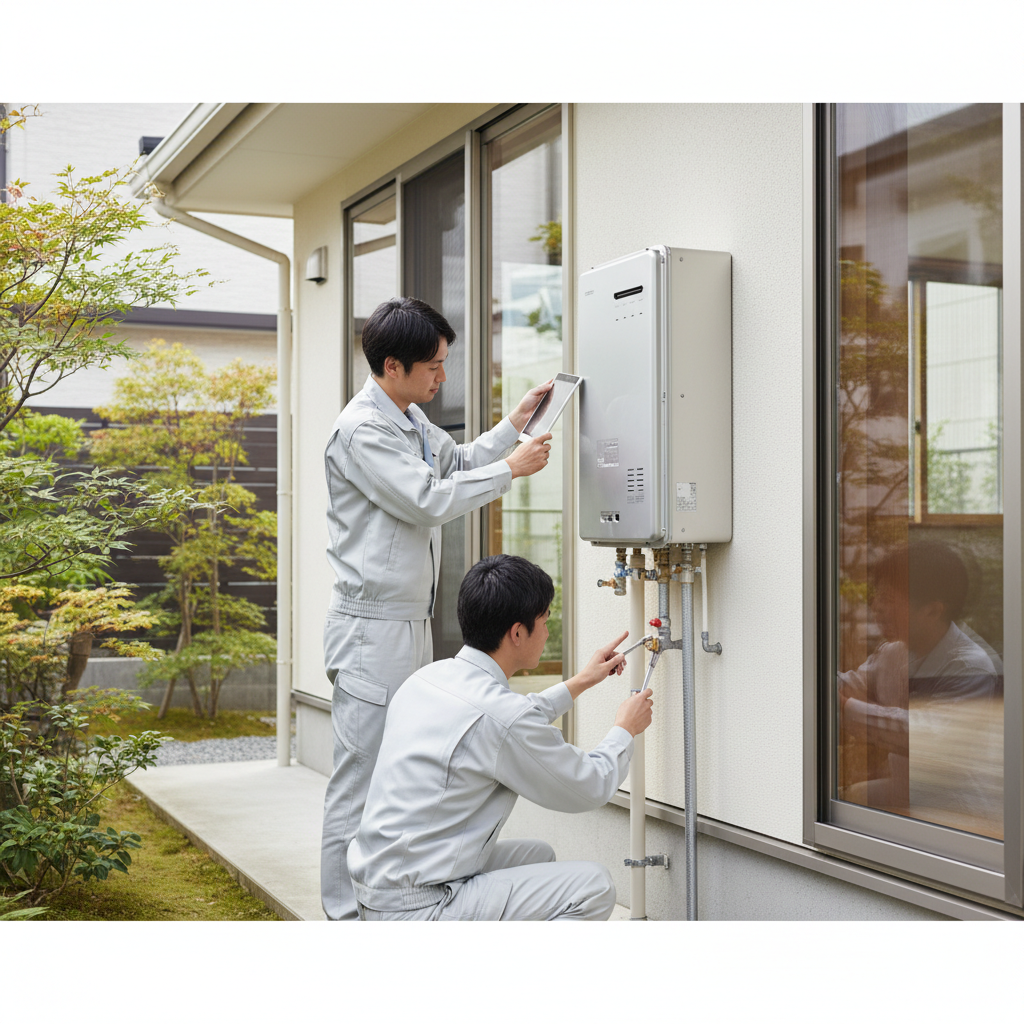 国分寺市での給湯器交換を成功させるためにに関する画像