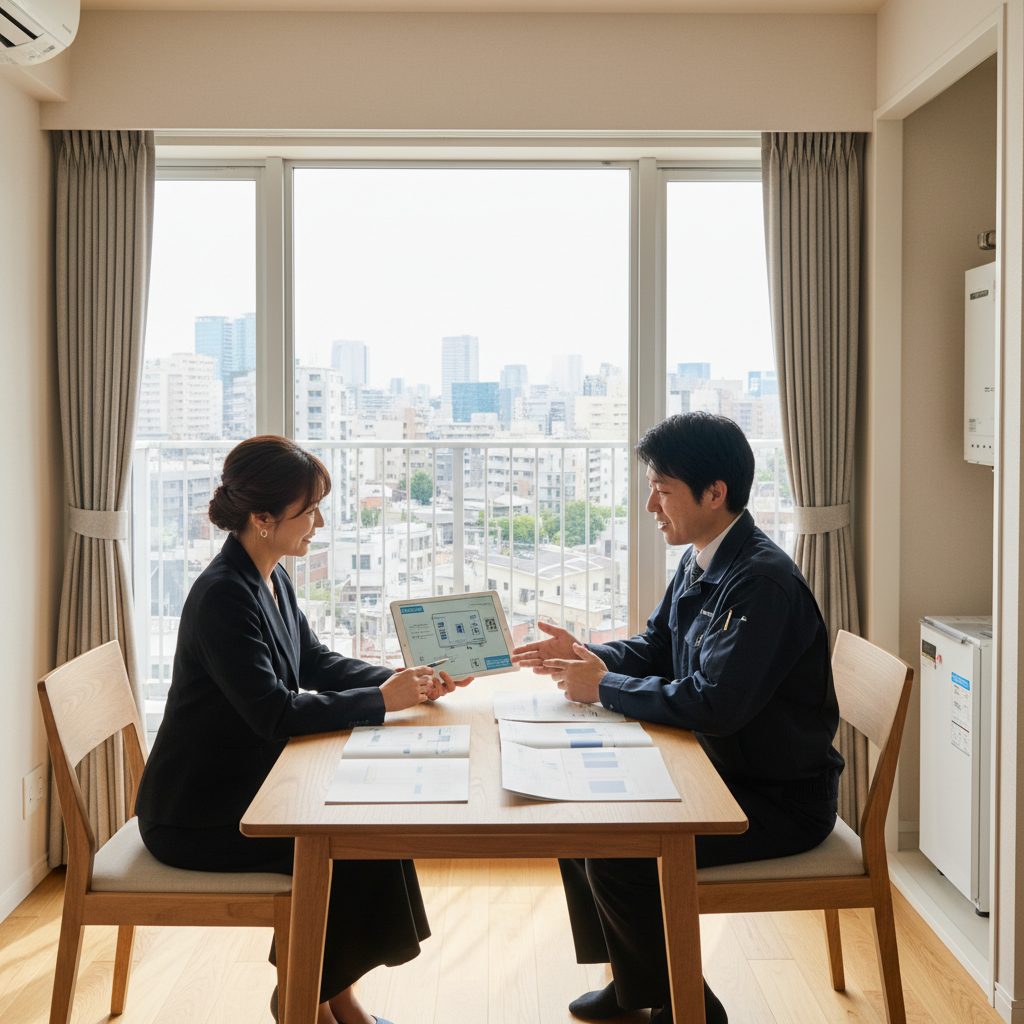 アフターフォローと保証内容の確認に関する画像