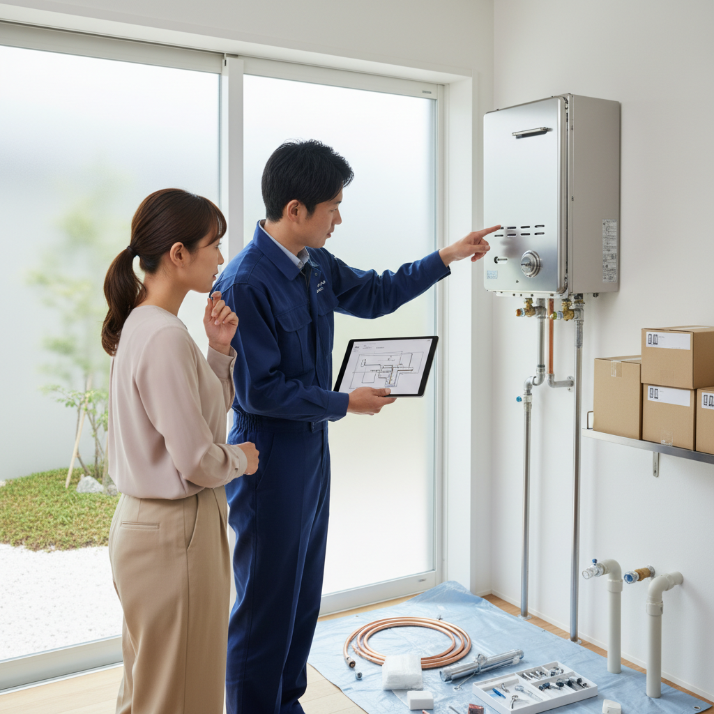 給湯器交換の相場と内訳に関する画像