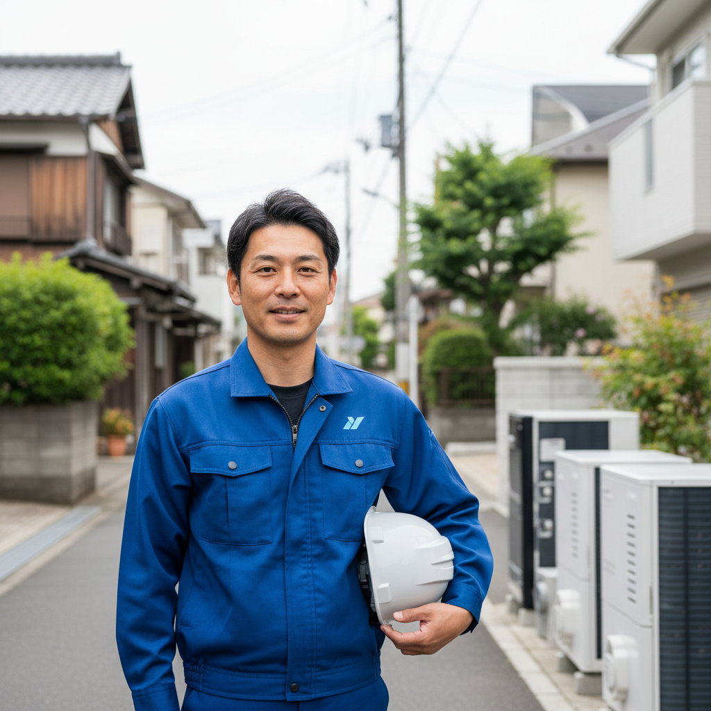 清瀬の給湯器・ボイラー専門の職人